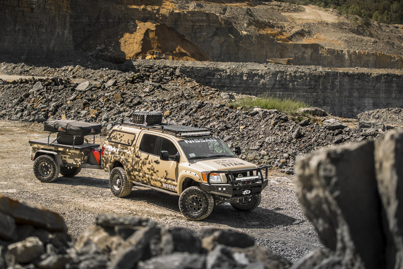 Illustration for article titled This Bad-Ass Nissan Titan Built By Facebook Fans Is Heading Off-Road
